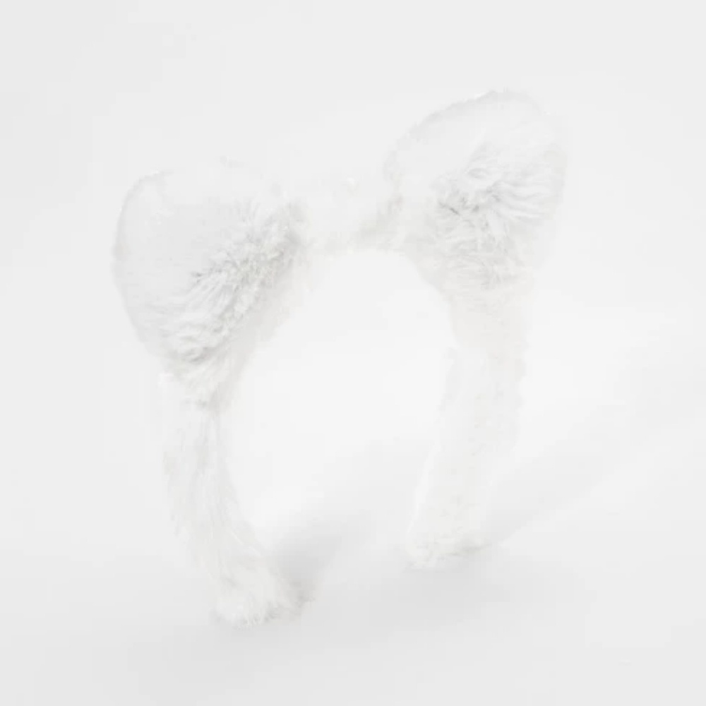 Girls' Faux Fur Cat Ears Headband - Cat & Jack™